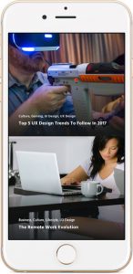 Blog Articles In Mobile Phone