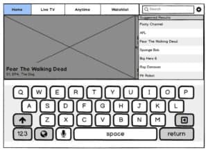 Foxtel Go Search Work
