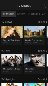 Foxtel Go Anytime Screen