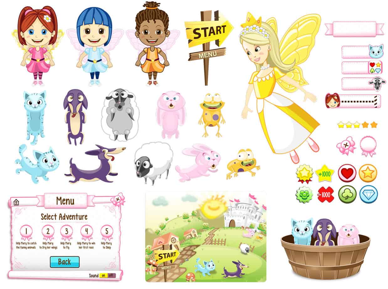 Mary The Fairy UI